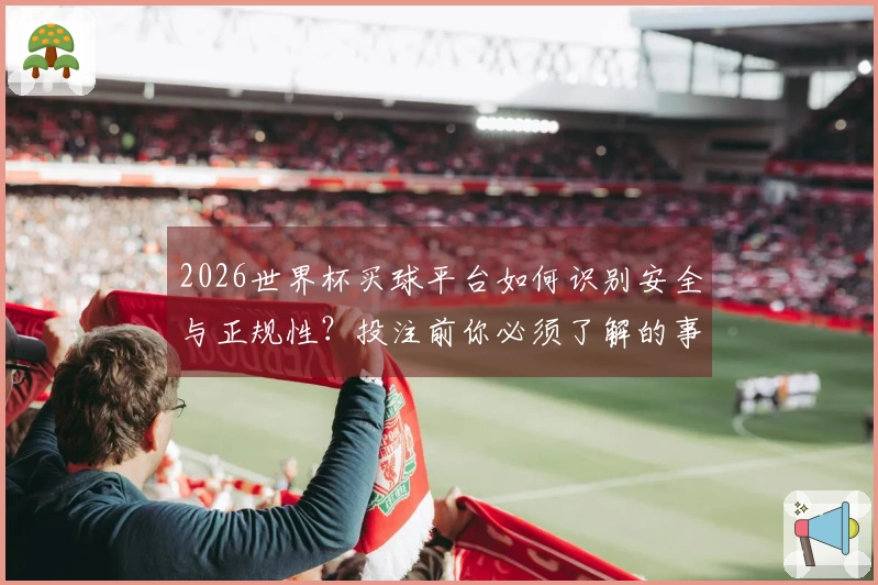 2026世界杯买球平台如何识别安全与正规性？投注前你必须了解的事项